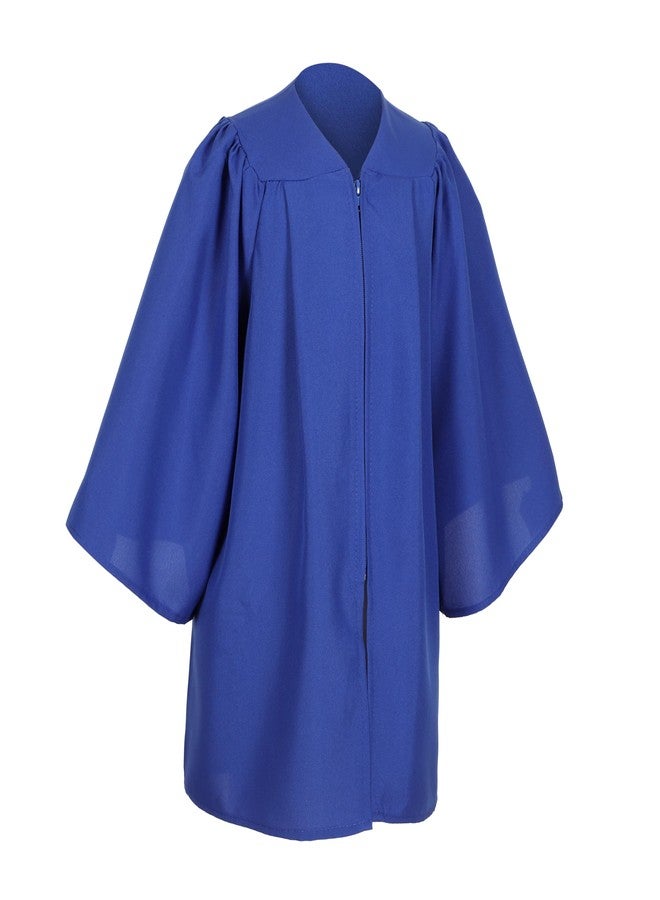 D DODOU Matte Preschool and Kindergarten Graduation Cap Gown Set with Year Charm Tassel (Royal Blue, 24) - Image 2